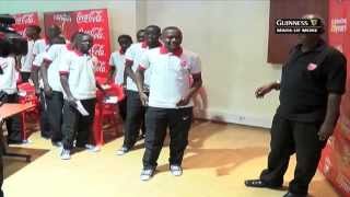 Copa Coca Cola Football Team Departs For Sa