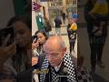 ظهور نادر لـ عصام شقيق الفنان عادل امام في عرض فيلم ابو نسب لدعم ابن شقيقه محمد 