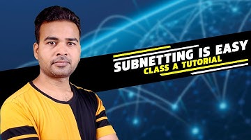 CLASS A SUBNETTING Tutorial | CCNA Training Live | Networking Plus