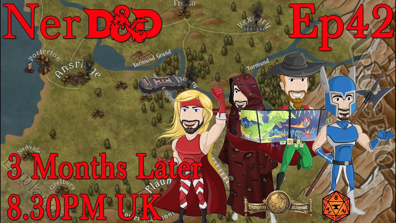 NerD&D - Hatheria - DnD 5E Live Dungeons and Dragons Show C01E42 - A Knife In The Dark