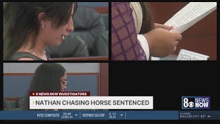 Nathan Chasing Horse sentenced to at least 37 in prison after sex assault on a minor conviction