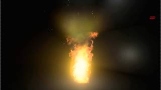Unreal Engine Flame Particle Test 01