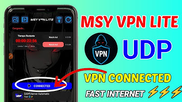 How to setup MSY VPN LITE with UDP  settings for fast and secure browsing 