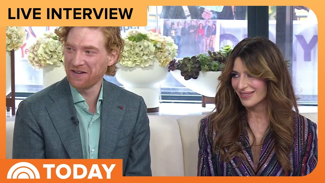 Domhnall Gleeson and Sabrina Impacciatore Talk ‘The Paper’