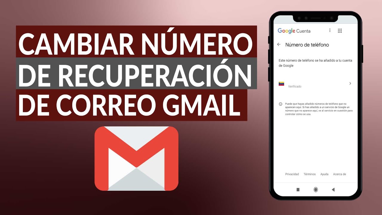 Cambiar contraseña de gmail