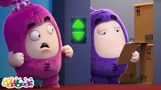 missing out elevator best new oddbods full episode funny cartoons for kids