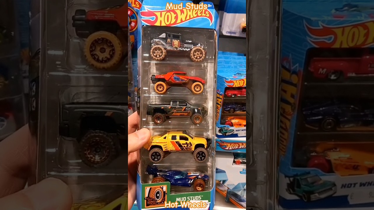 Mud Studs 5 pack diecast toy car Hot Wheels toyhunt