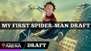 MY FIRST SPIDER-MAN DRAFT | Spider-Man (Through The Omenpaths) Early Access Draft | MTG Arena
