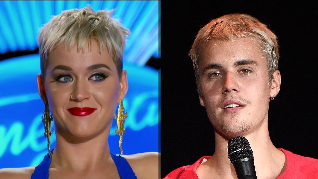 Katy Perry Defends Justin Bieber S Singing Voice On American Idol Youtube