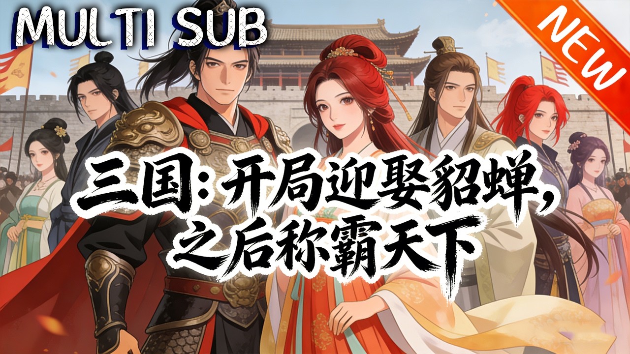 💥【新番上线】《三国：开局迎娶貂蝉，之后称霸天下》段羽穿越东汉，被貂蝉所救，觉醒十倍速度，成董卓继承人，招猛将、戏诸葛，在乱世雄霸天下！#斗破动漫 #動漫 #逆袭 #动漫