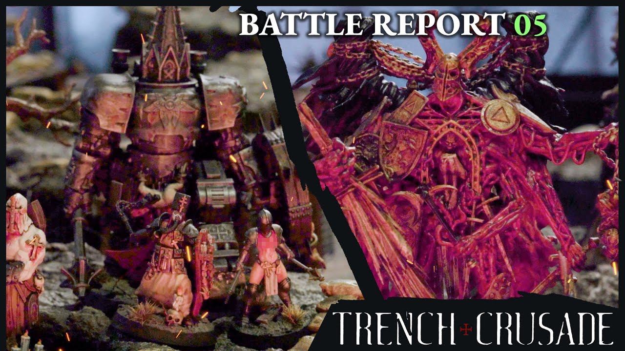Trench Pilgrims vs Court of the Seven Headed Serpent Trench Crusade Battle Report 1100 ducats