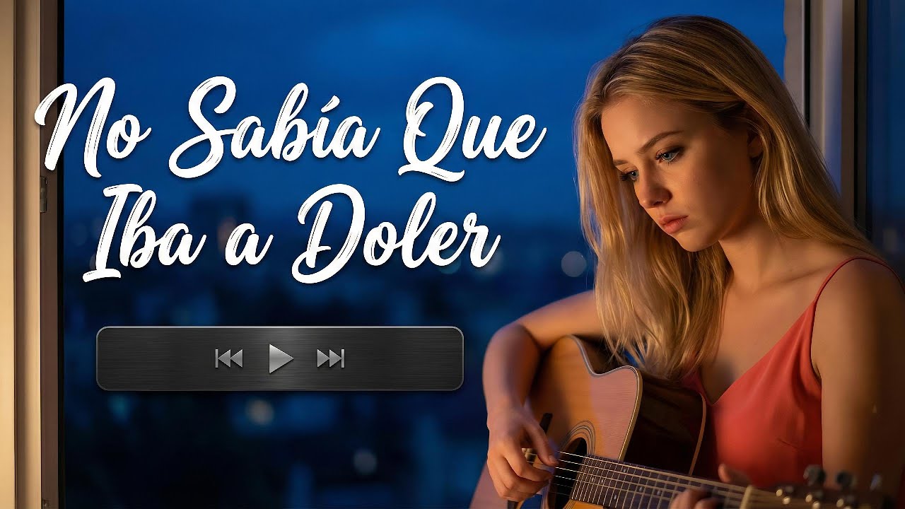 NO SABÍA QUE IBA A DOLER | Una balada que duele más cuando se ama de verdad