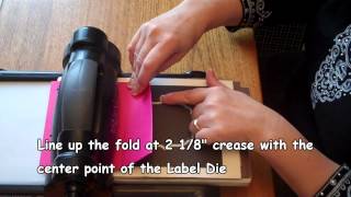 Flip Flop Card with Stampin' Up! Label Collection Framelits