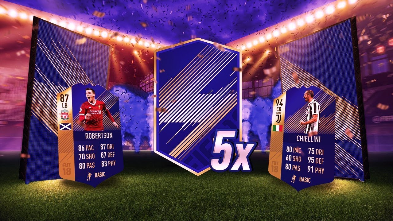 fifa 18 ultimate team apk 5 TOTS PACKED IN A ROW!