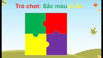 Trò chơi học tập Powerpoint: sắc màu bí ẩn