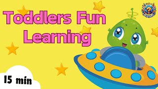 🎨🧠 Fun Learning for Toddlers! 🚀📚