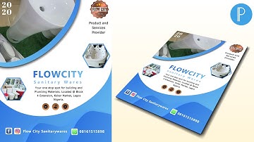 Pixellab Flyer Design | Business Flyer Design Tutorial on Android | Pixellab Tutorial Flyer