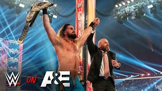 Triple H doles out tough love to Seth “Freakin” Rollins: A&E WWE Rivals Triple H vs. Seth Rollins Resimi