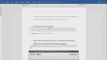 Sample Size Calculation Using Slovin Formula