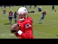 Practice Film Study Cam Newton Looks HEALTHY and is having fun in New England Patriots training camp