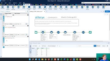 Alteryx Tutorials, Challenge #21, Fundamental