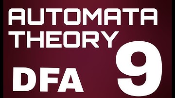 Automata Theory   09   DFA - Pattern Recognition Problem