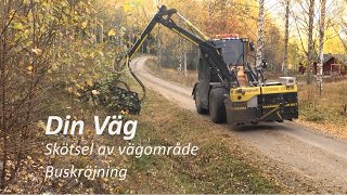 Din väg - Skötsel av vägområde, buskröjning