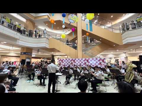 陸上自衛隊第13音楽隊 ① 230722 部活&自衛隊コラボ/イオンモール鳥取北