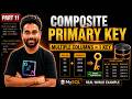 Composite Primary Key in SQL Explained | MySQL Real World Example | SQL Course Part 8