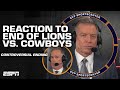 Joe Buck and Troy Aikman react to the end of Cowboys vs. Lions | SC with SVP