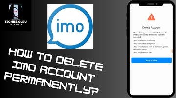 How to Delete imo Account Permanently? Permanently Delete IMO Account