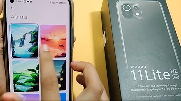 xiaomi 11 lite ne 5G alarm full setting | How to set alarm | alarm kaise lagaye