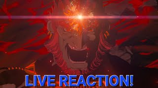 Zelda Tears of the Kingdom Trailer #3 - LIVE REACTION!