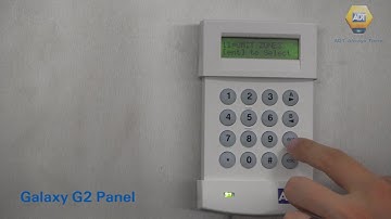 How to omit a zone - Galaxy G2 Panel - ADT UK