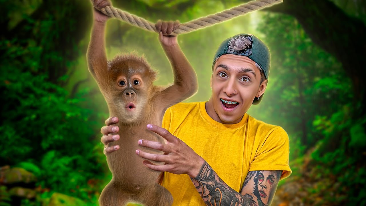 ¡ME  INFILTRO en UN ZOOLOGICO para ROBARME un ANIMAL! 🐵🐒