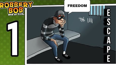 Robbery Bob- Gameplay Walkthrough Part 1 Suburbs🥷🔥(iOS,Android)