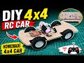 DIY 4x4 Remote Control Car | How To Make 4x4 RC Off Roading Car | Homemade 4x4 RC Car #rccar #4x4