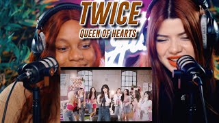 TWICE "Queen of Hearts" Live Clip reaction