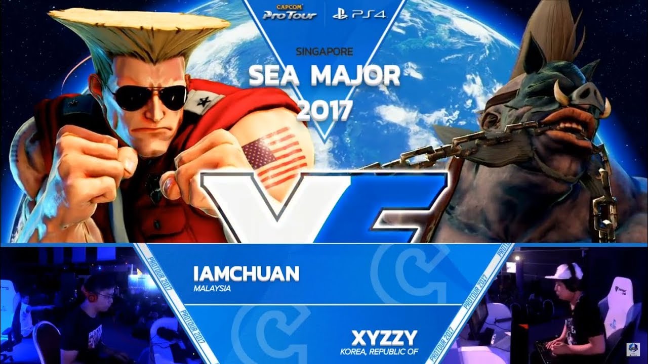 SFV: SEAM 2017 LCQ Top 8 IamChuan vs Xyzzy - CPT 2017