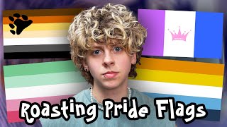 ROASTING MICROLABEL + MORE PRIDE FLAGS ON A TIER LIST | NOAHFINNCE