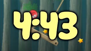 Red Ball 4 Vol.2 Any% Speedrun in 4:43