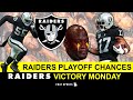 Raiders Playoff Chances After Chargers Game + Raiders Rumors &amp; Victory Monday Ft. Chandler Jones