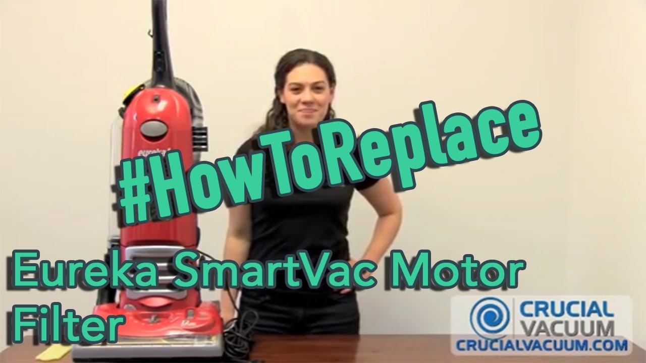 Eureka Smartvac Motor Filter Replacement Part 70082 Youtube