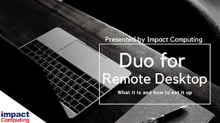 DUO for Remote Desktop