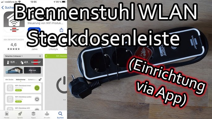 ☀️ BRENNENSTUHL SMART HOME LED STRAHLER WF2050P AUßENBELEUCHTUNG  INSTALLIEREN & TEST ft ALEX METZGER - YouTube