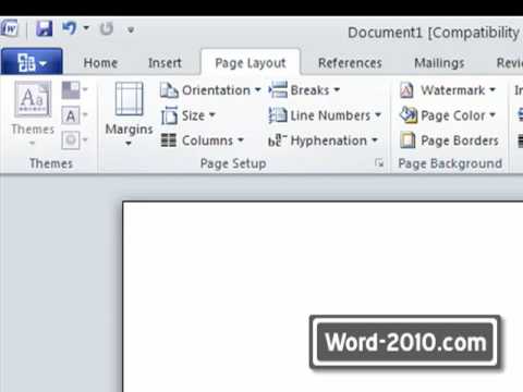 แถบเครื่องมือ word 2010  Update New  Microsoft Word 2010 - Quick Access Toolbar
