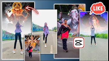 Sky Change || Sky Ganesh ji Photo Effect Video Editing in Capcut | Capcut Video Editing
