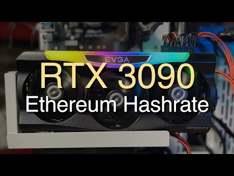 RTX 3090 122 MH/s Ethereum Hashrate