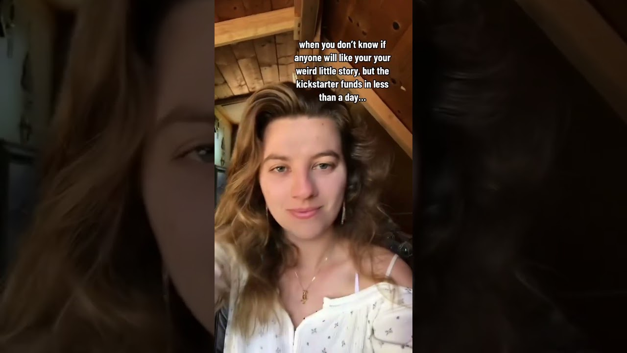 when your book Kickstarter goes better than you ever imagined 📚💕🥰 