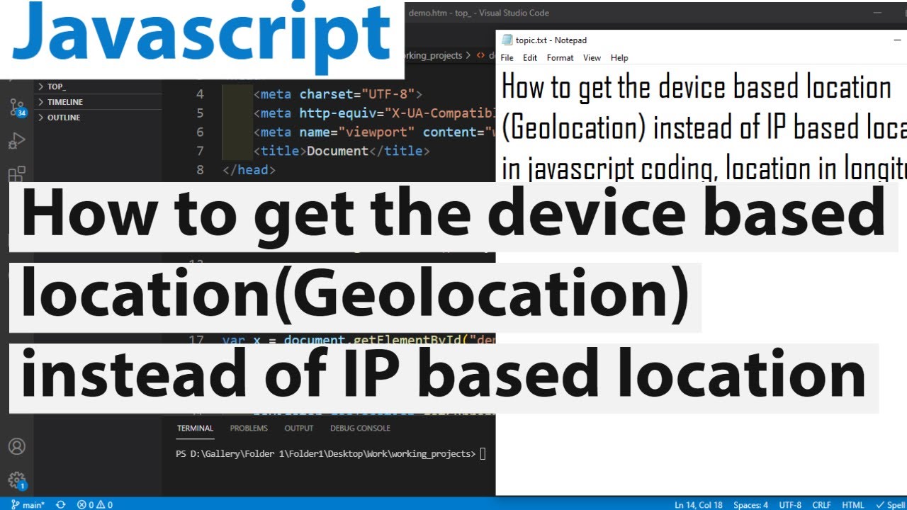 Get Location By Ip Javascript _ How to get address/location of a random ...
